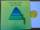 2711 014 Schonberg / Berg / Webern / Karajan / BPO / 4 LP box set