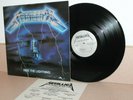 Metallica Ride the Lightning vinyl LP Megaforce Records 1984 MRI 769 insert form