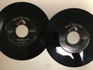 PAIR ELVIS PRESLEY HEARTBREAK HOTEL & HOUND DOG NR MINT 1st PRESS 45rpm 1956