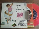 JOHNNY HALLYDAY - Ven a bailar... EP  Philips Espagne 1961 EP VINYLE ROSE