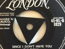 The Skyliners,Since I Don't Have You/One Night,VG+,London,Rock n Roll,Doo Wop