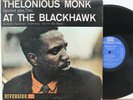 Thelonious Monk LP “At The Blackhawk”   Riverside 323   DG Mono