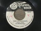 THE BURNING SPEARS - New Civilization, original 7” vinyl roots reggae Ja ‘72