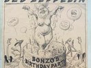 2Lp Blue Orange Led Zeppelin Bonzo'S Birthday Party Pirate Board Bootleg