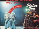 Status Quo Down Down Very Rare Japan 1975 Near Mint Mispress Label + Lyric Sheet