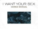George Michael I WANT YOUR SEX Japanese EPIC Records PROMO RARE 7
