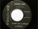 SAMMY SURE & TEEN TONES Teen 45rpm Pledging My Love b/w Story of a Dream HEAR