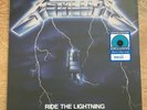 METALLICA - RIDE THE LIGHTNING LP Walmart Exclusive Blue Vinyl Record NEW SEALED