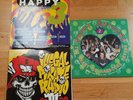 3mal Vinyl Compilations Happy Hardcore / Techno / Breakbeat 90iger, 7 Platten