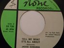 JACKIE EDWARDS - TELL ME WHAT IT'S ALL ABOUT - STONE ORIGINAL NORTHERN SOUL