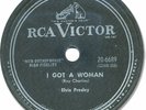 Rare 1956 ELVIS PRESLEY Rock’n Roll 78 RPM Record. I Got a Woman/ Money Honey