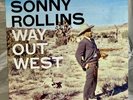 LP: Sonny Rollins Way Out West Contemporary Reissue Stereo 1987 Jazz Hard Bop