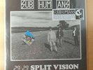 Subhumans - 29:29 Split Vision LP 2017 Repress Black Vinyl Punk Crass