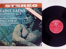 PAUL PARAY SAINT-SAENS SYMPHONY NO.3 MERCURY SMC 1008 Japan FLIPBACK COVER LP
