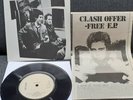 The Clash Capital Radio EP original promo + NME coupon - Joe Strummer - damned