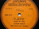 Lavern Baker - Game of Love / Jim Dandy.  2x1 sided London Demo. HLC 9987.