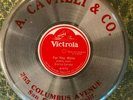 Vintage VICTROLA  RECORDS  duster brush ENRICO CARUSO 78 rpm  SAN FRANCISCO 1920