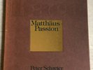 BACH St.Matthew Passion PETER SCHREIER 1stPress ETERNA STEREO 4LP Box MINT