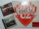 U2 2 SIDES LIVE Marbled LP + 2 RARE CDs   covers boy war i will follow not promo