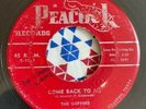 DOO WOP 45 DAPPERS PEACOCK1651 COME BACK TO ME / MAMBO OONGH
