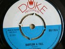 THE MAYTONES Babylon A Fall / TONY KING Version Buggy UK 7