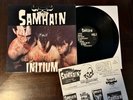 SAMHAIN INITIUM LP 1984 RARE First Pressing w/ Insert Large Ring Plan 9 MISFITS