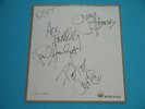 KISS Victor Promo Autographed Sheet for The Originals 3LP Reservation Japan
