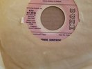 EDDIE SIMPSON BIG BLACK FUNKY SLAVE 45-PROMO FUNK