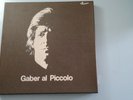 5 DISCHI VINIL 33 GIRI LP GABER AL PICCOLO COFANETTO 1a ST COD .CGS1-5VG/VG