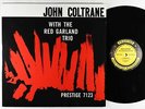 John Coltrane - With The Red Garland Trio LP - Prestige 200g Reissue Mono VG+