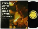 Miles Davis Quintet - Steamin' LP - Prestige - PRLP 7200 Mono DG RVG