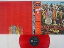 BEATLES SGT.PEPPER'S LONELY HEARTS EMI/ODEON EAS-70137 Japan OBI CLEAR RED LP