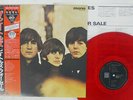 BEATLES FOR SALE EMI/ODEON EAS-70133 Japan OBI CLEAR RED VINYL MONO VINYL LP
