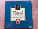 Beethoven 9 Symphonien Riccardo Muti  - Box Vinyl 6 LP's
