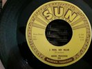 Magel Priesman I Feel So Blue 45 Record Orig. Sun #294 Vg+ 1958 Promo
