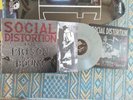 SOCIAL DISTORTION Prison Bound LIMITED GRAY VINYL Embossed Lithograph LP grey