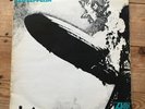LED ZEPPELIN (1, I, One) TURQUOISE LETTERING PLUM ATLANTIC RECORDS VINYL LP A1B1