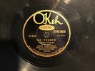 HOT JAZZ GARDNERS TEXAS TROUBADOURS Okeh 41458 No Trumps/Daniel Blues E-V+