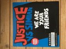 JUSTICE VS SIMIAN WE ARE YOUR FRIENDS BLACK VINYL RECORD ED BANGER