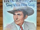 Hank Williams: Sing Me A Blue Song LP Vinyl MGM Sealed 1957 New Old Stock Mint
