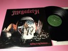 MEGADETH vinyl lp KILLING IS MY BUSINESS 1st US press  1985 Combat