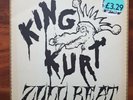 KING KURT Zulu Beat GREEN MARBLE 1982 UK PRESS THIN SLICED TSR 2t VINYL LP EX