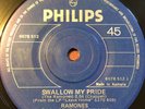 The Ramones Swallow My Pride Pinhead Australian Vinyl 45 Punk Rare Original