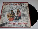 Vintage 1978 vinyl record album, Paula and Carole in The Magic Garden, SIGNED