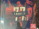 LIGABUE - 77 SINGOLI - LP 1 + LP 2 ROSS + BOX RAC. AUTOGR. + LP 3-4-5-6-7-8-9-10