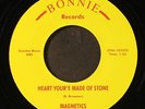 MAGNETICS: lady in green / heart you've made of stone BONNIE 7
