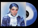 AUTOGRAPHED SIGNED Dorian Electra Flamboyant Blue White Swirl Vinyl LP