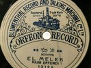 RARE 78 RPM - Haim Effendi,1922 / Orfeon 13129/13130 ARABIC / Judaeo-Spanish VG+