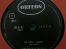 Los Rockin Devils Gloria / Perro Lanudo scarse 78 rpm Mexican Garage Beat R&R