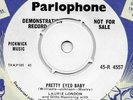 LAURIE LONDON & GITTE PRETTY EYED BABY BOOM-LADDA-BOOM PARLOPHONE DEMO 45-R 4557